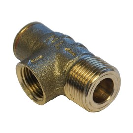 Merrill MFG PRVNL75100 Lead-Free 3/4" Pressure Relief Valve - No Lead Brass, 100 PSI for Water Systems