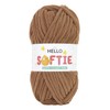Hello Softie Blanket Yarn 100g - Toffee