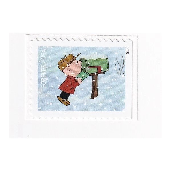 STAMP US SCOTT 5026 "Christmas, Charlie Brown & Mail Box"