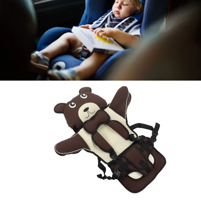 Child Highback Safety Seat Adjustable Straps Machine Washable 5 Point