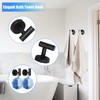 Cilee 10 Piece Matte Black Bathroom Hardware Set,2 Pack 5