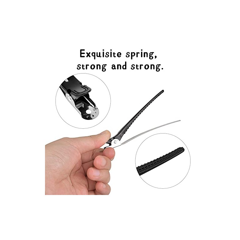 12pcs Pinzas Para Cabello Para Estilizar y Seccionar, Pinzas Para