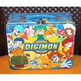 TOEI NEW IN PACKAGE 2000 DIGIMON DIGITAL MONSTERS  TIN LUNCHBOX