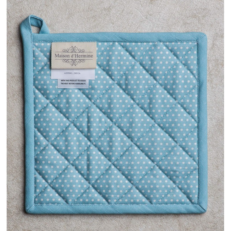 Maison d' Hermine Spring/Summer Set with Oven Gloves and Pot