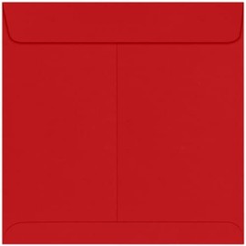 LUXPaper 8 1/2 x 8 1/2 Square Envelopes - Ruby Red (50 Qty.)