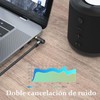 2PCS Cable Auxiliar 3.5mm,Cable Audio Estéreo con Conector de 90º,1.5M
