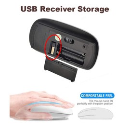 2.4G Ergonomic Portable USB Wireless Mouse for PC, Laptop, Computer, Notebook with Nano Receiver ( Cute Centaur Girl Fairy Tale )