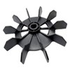 SagaSave Plastic Motor Fan Blade, Black Large Air Compressor Fan