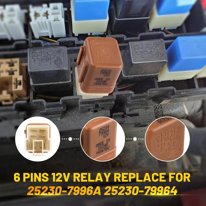 Oyviny Relay Kit for 2004-2017 Nissan Titan/Armada Without Factory Tow