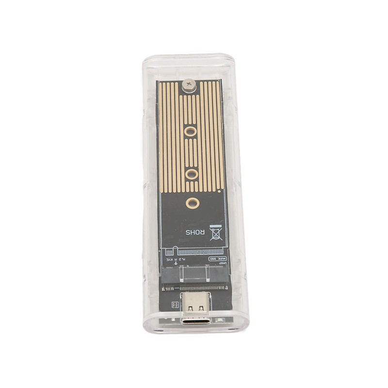 M.2 NVMe SATA SSD Enclosure NVMe to USB C 3.1
