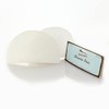 White Nylon Covered Shoulder Pads - Medium