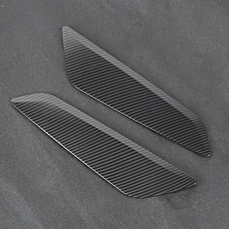 Car Fender Vents Decorative Cover Trim Carbon Fiber Style Fit