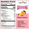 Gem Gem Ginger Candy Chewy Ginger Chews (Mango, 6.5 oz,