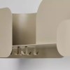 IKEA FAGNING Wall organizer with hooks, light beige-green 805.541.43 New
