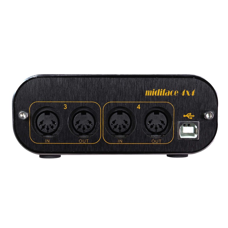 MIDITECH MIDIFACE4x4 4 4 Input 4 Output MIDI Interface