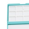 2Pcs Portable Watercolor Box Detachable Easy to Clean Compact Mini