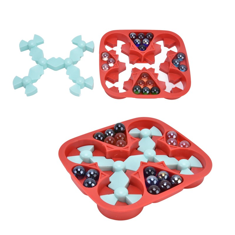 Rotate Pinball Game with Base Relieve Stress Bead Game Kids