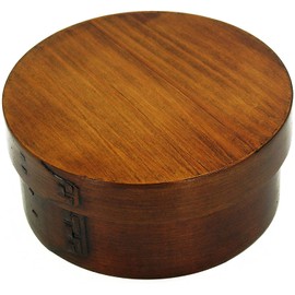 Osaka Choseido Magewappa Lunch Box, Round Shape, 1-Tier Lunch Band, Bonus Included, Small, 15.9 fl oz (450 cc), Beige Band Included