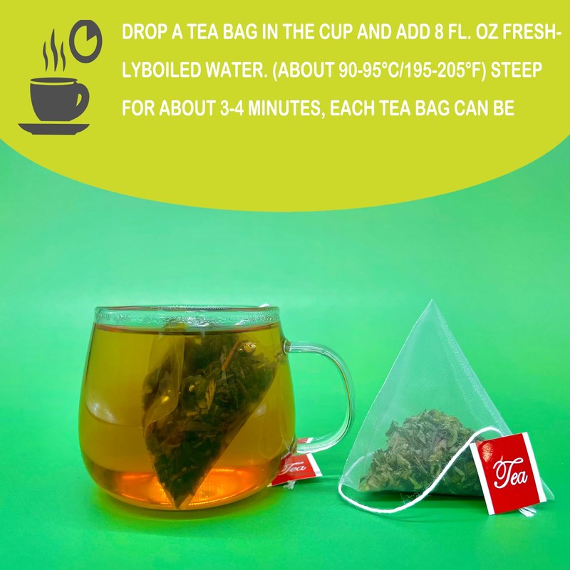 Samcci - Mugwort Tea Bag, 50 Teabags - 100% Natural