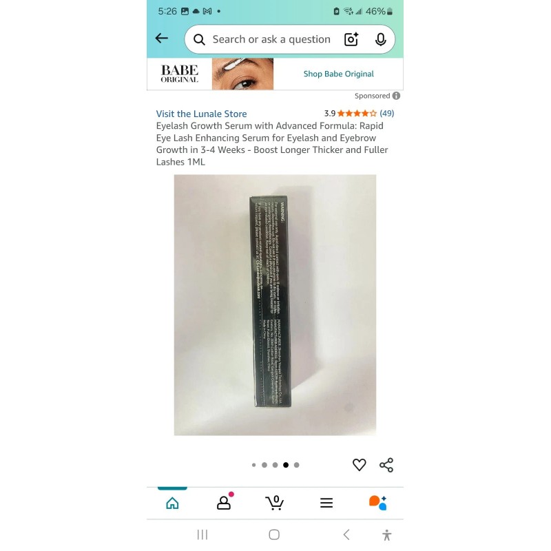 Lunale Eyelash Growth Serum With Advanced Formula 3ml