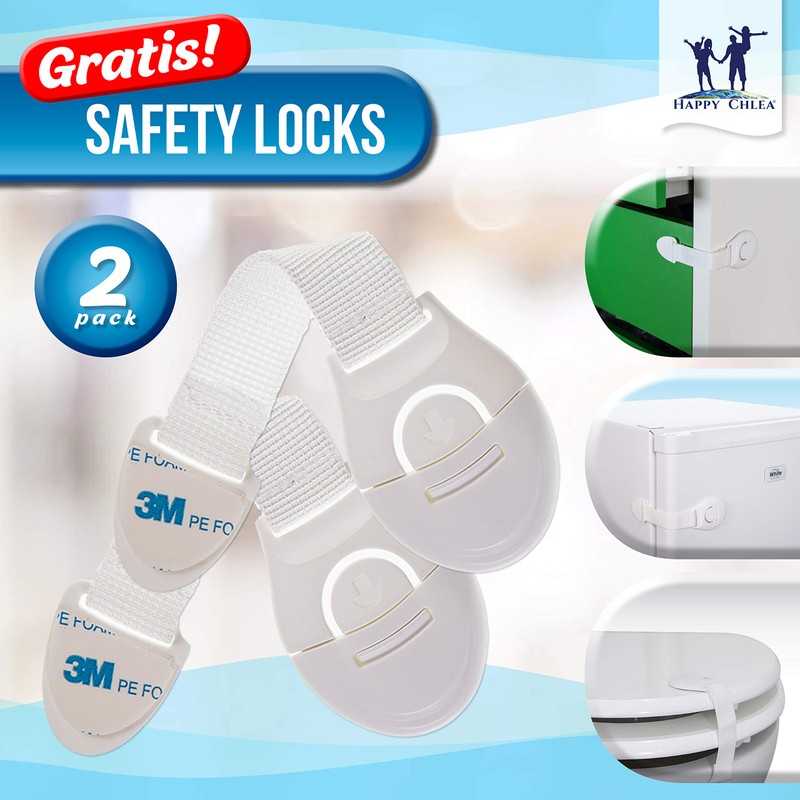 HAPPY CHLEA® Baby Edge Protector and 4 Foam Corner Protectors