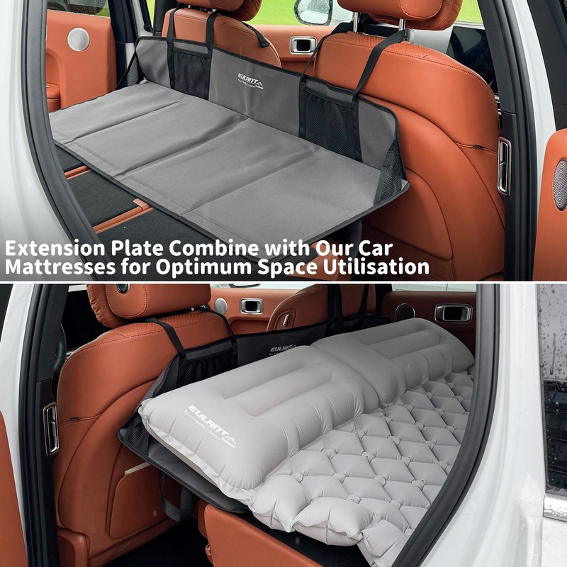 Portable Air Mattresses for Sleeping,Car Rear Seat Mattress Extension Plate,Folding