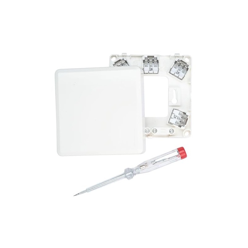 Cooker Connection Box 0.75-4.0 mm² Screwless Plug-In Terminals, Double Cable
