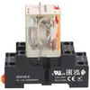 Weasch Electromagnetic Power Relay with Test Button, RKF2CO512LT, 8 Pin