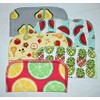 1 Ply Printed Flannel Little Wipes 8x8 Inches Set of