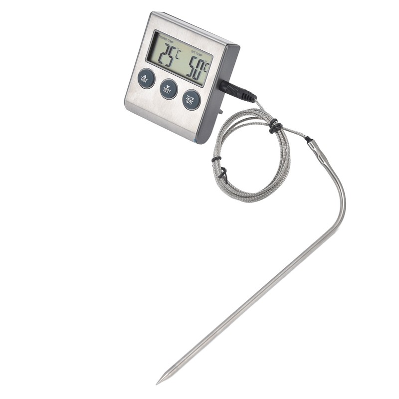 Digital Touchscreen Food Thermometers High Accuracy Waterproof Portable Meat Thermometers