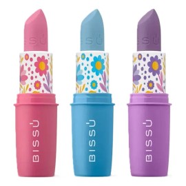 Kit 3pz Labial Mágico Bissu Varios Tonos Original
