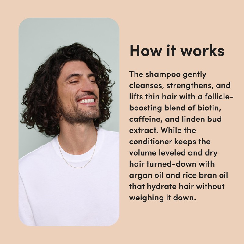 hims Max Volume Men's Shampoo & Conditioner Set - Volumizing