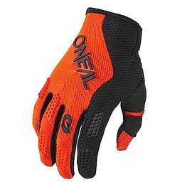 O'NEAL Bicycle & Motocross Gloves MX MTB FR Downhill Fit Breathable Material Element Youth Glove Racewear V.24 Children Black Orange Size XS