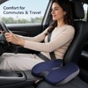 Foldable Memory Foam Seat Cushion – Non-Slip Coccyx & Tailbone