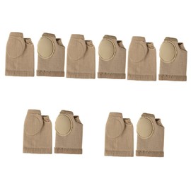 Beavorty 5 Pairs Forefoot Pads Cushion Girl Foot Pads Insoles for Shoes Anti-slip Breathable for Women Men