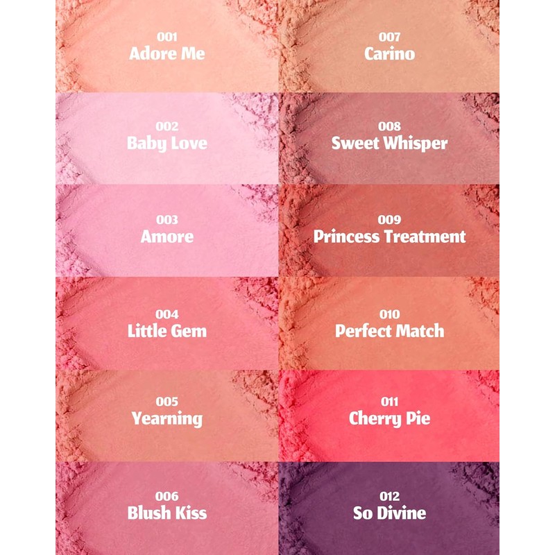 Moira Rubor Love Blur Blush 002, Baby