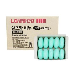 SELLERHUBSHOP Korean-made Altteurang Soap 130g, 10-pack facial soap - 10 Yellow/ONE / 국산 알뜨랑비누 130g 10개 세수비누 - 옐로우10개/ONE