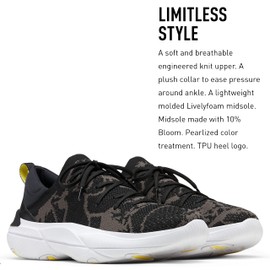 Sorel Women's Explorer Blitz Stride Lace Shoe - Black, Jet - Size 8.5