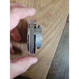 Unbranded Tractor Truck 2 5/8" Gas Cap Chrome Plated Aftermarket 1.5 " Throat With Tabs