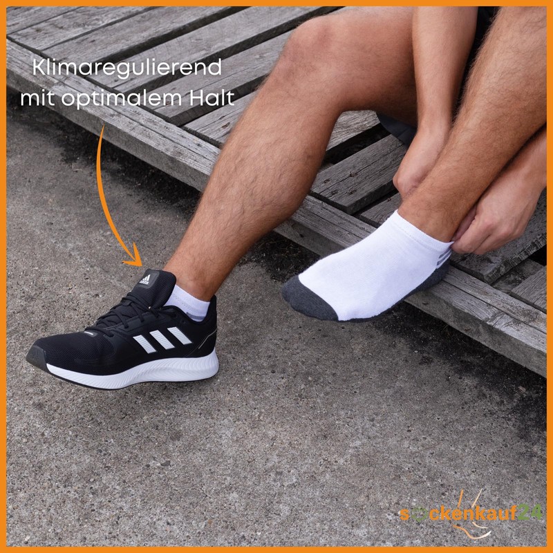 8 | 12 | 20 Pairs Men's Trainer Socks Multicoloured