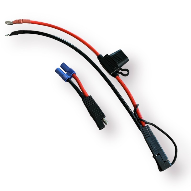 3Dub200 Powersports Battery Jump Starter Adaptor Cable Kit