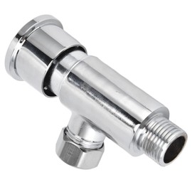 Urinal Flush Valve, Zinc Alloy, Manual Time Delay Urine Flush Valve, Push Button, Water Tank Valve, Urinal, Exposed Fittings, Flush Valve G1/2