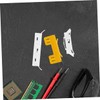 Zerodeko 2 Sets Windshield Clip Repair Set of Side Molding