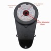 weelye 2Pcs 24V 40000RPM High Speed RS555 Drive Motor Gearbox