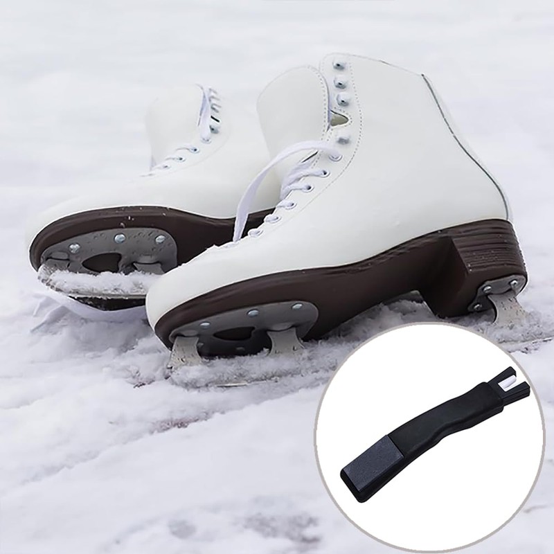 NYGHMY 1 Pcs Ceramic Ice Skate Sharpener - Double-Sided Blade