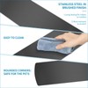 Sanbege 2 Pcs Door Scratch Protection Plate 4" x 22",