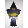 Wizard of Oz Bad Wicked Witch Paper Die Cut  Paper Doll Scrapbook