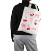 Pyoul Pink Bow Cherry Handbag Gift for Cherry Lovers Aesthetic