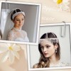 GORGECRAFT Headgear with Tassel and Crystal Rhinestone Multilayer Head Chain