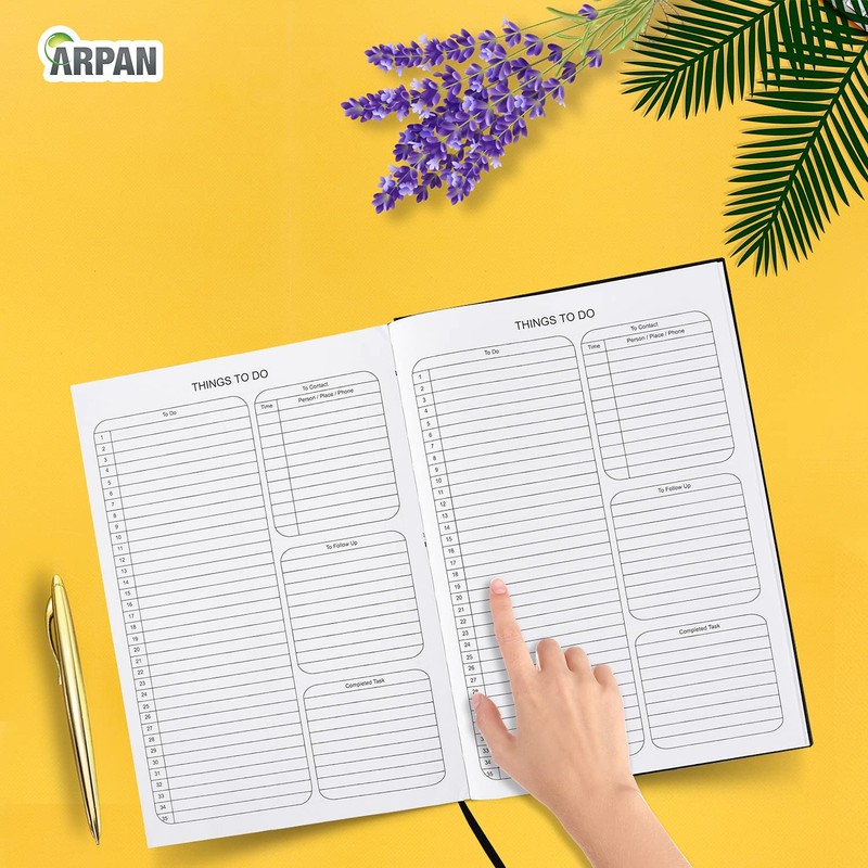 Arpan 2025 Diary A5 One Day to a Page Diary